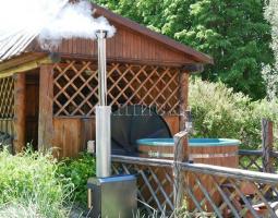 Водогрейная печь для фурако Уса морской алюминий