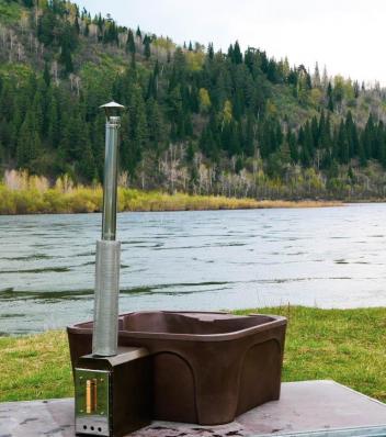 Водогрейная печь для фурако Уса морской алюминий