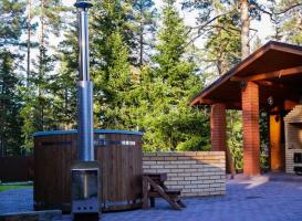 Лестница для  фурако ( купели 550 мм. лиственница)