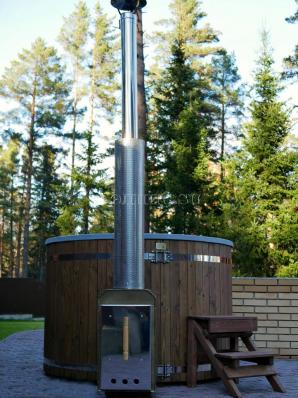 Лестница для  фурако ( купели 550 мм. лиственница)