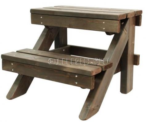 Лестница для  фурако ( купели 550 мм. лиственница)