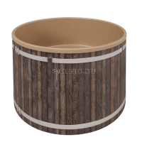 Купель с пластиковой вставкой 1700 мм.