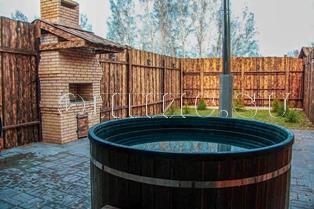 Купель с пластиковой вставкой 1700 мм.