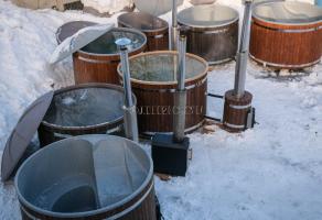 Фурако 1900 мм ( Купель с подогревом + крышка)