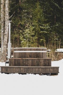 Фурако 1900 мм ( Купель с подогревом + крышка)