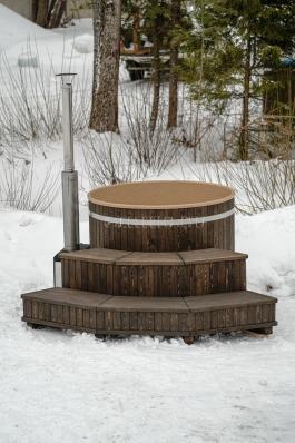 Фурако 1900 мм ( Купель с подогревом + крышка)