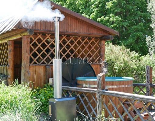 Водогрейная печь для фурако Уса нержавеющая сталь