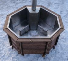 Купель с подогревом нержавеющая сталь