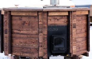 Купель с подогревом нержавеющая сталь