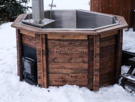 Купель с подогревом нержавеющая сталь