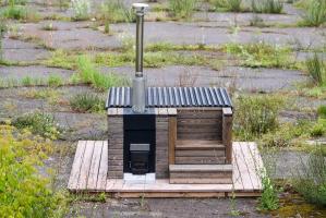 Купель с подогревом нержавеющая сталь