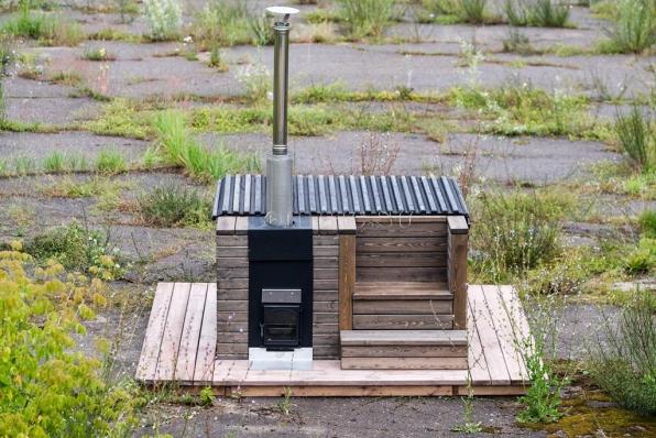 Купель с подогревом нержавеющая сталь