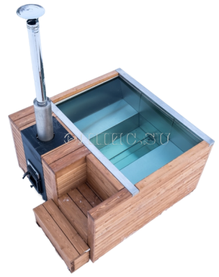 Купель с подогревом нержавеющая сталь