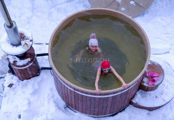 Фурако 1700 мм ( Купель с подогревом + крышка)