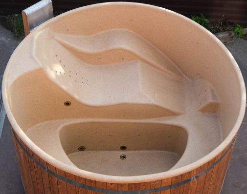 Фурако/ Купель с подогревом  2000 мм. (с шезлонгом)