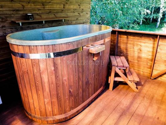 Фурако овальная с крышкой