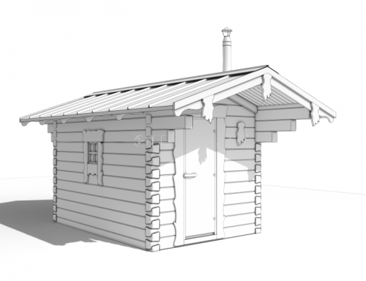 Баня мобильная Элпис (9 м2,  брус  кедр)