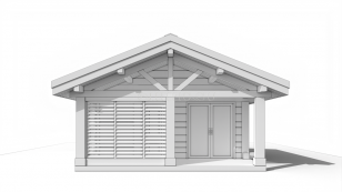 Русская паровая баня Элпис (  ставлафт. массив кедр 36 м2 )