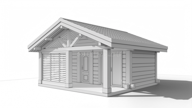 Русская паровая баня Элпис (  ставлафт. массив кедр 36 м2 )